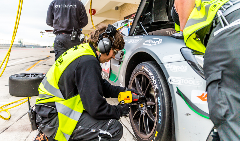 Winward crew members at the 24 Hours Series race at COTA. Photo credit: Kurt Bradley